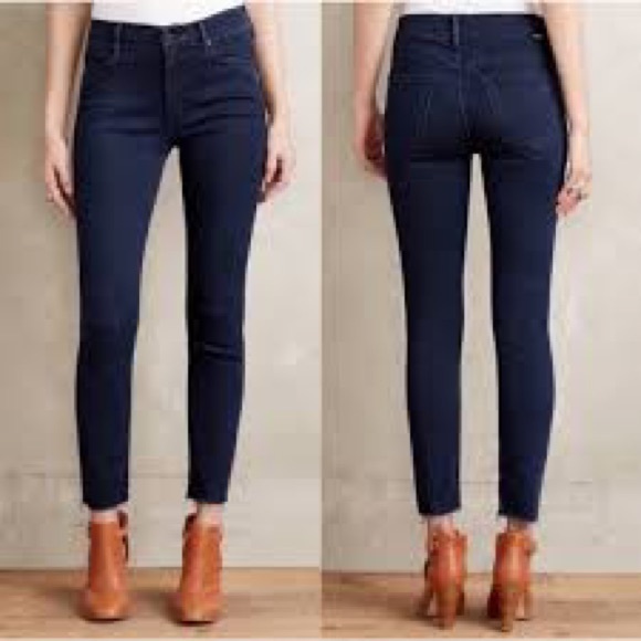 MOTHER Denim - Mother the looker ankle fray trouble with patience⭐️